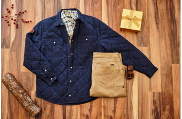 Image of Mountain Khakis Highland Field Quilted Jacket Classic Fit - Mens, Forest Moss, S, N47301FOREST MOSSS