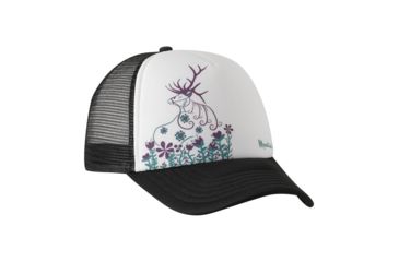 Image of Mountain Khakis Nordic Elk Trucker Cap, Black, One Size 3111076500-Black