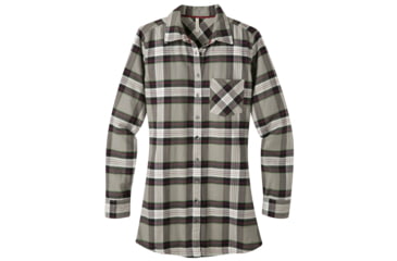 Image of Mountain Khakis Penny Plaid Tunic Shirt - Women's-Lunar-Small