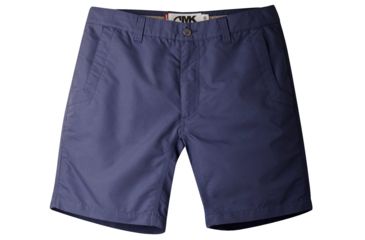 Image of Mountain Khakis Poplin Short - Mens-Navy-10 in-30 Waist