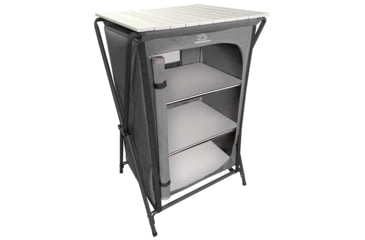 Image of Mountain Summit Gear Roll Top Camping Pantry, Aluminum &amp; Powder Coated Steel, MSG-RTCP