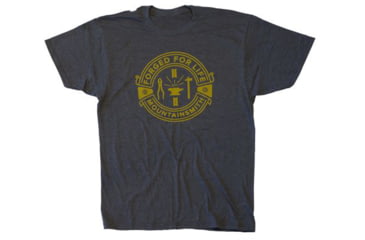 Image of Mountainsmith Forged For Life T-Shirt - Mens, Charcoal Heather, Extra Large, 18-09913-65