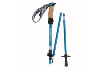 Image of Mountainsmith Halite 7075 Trekking Pole, Moroccan Blue, Pair, 19-9732-30