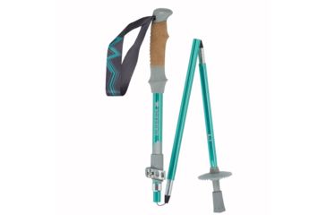 Image of Mountainsmith Halite WSD 7075 Trekking Pole, Capri Blue, Pair, 19-9732-26