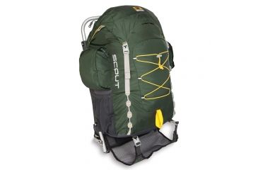 Image of Mountainsmith Youth Scout Large-Capacity External Frame Trail Pack, Evergreen 13-50112-09