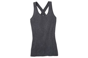 Image of Moving Comfort Flex Tank - Women's-Ebony Heather-Small