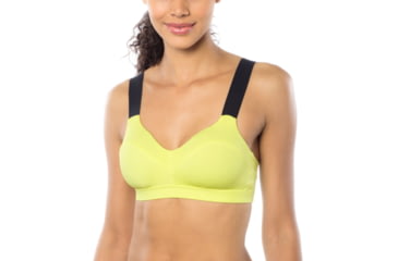 Image of Moving Comfort Hot Shot Bra - Women's-Celery-Medium
