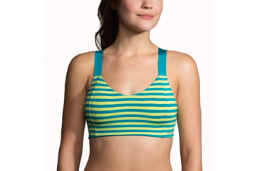 Image of Moving Comfort Hot Shot Bra - Women's-Tile/Aloe-Medium