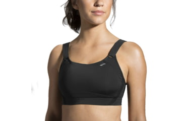 Image of Brooks Moving Comfort Jubralee Bra - Women's, Black, 34-D, 350042001.0341D
