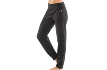 Image of Moving Comfort Just Right Rack Pant - Women's-Black-Regular Inseam-X-Small