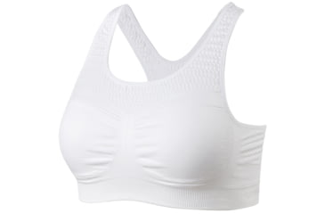Image of Moving Comfort Serena Bra - Women's-White-L/XL
