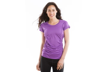 Image of Moving Comfort Sprint Tee - Women's-Violet-Small