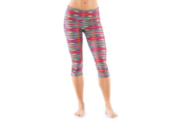 Image of Moving Comfort Switch It Up Capri - Women's-Rainbow-Small
