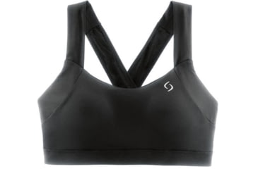 Image of Brooks Moving Comfort UpLift Crossback Bra - Women's, Black, L, 300616001.035