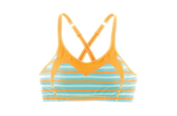 Image of Moving Comfort Urban X-Over A/B Bra - Women's-Dawn Stripe-Small