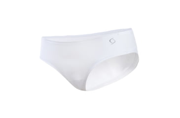 Image of Brooks Workout Bikini - Womens-White-X-Small