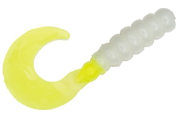 Image of Mr. Crappie Grub, Refrigerator White, 2in, MRCG2-186