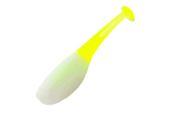 Image of Strike King Mr. Crappie Lil'Suck'r Fishing Lure, Soft Plastic Paddletail Swimbait, 1.5in, 15-Pack, Red Chartreuse, MRCLLSKR-187