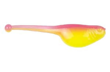 Image of Mr. Crappie by Strike King Shadpole Fishing Lure, Soft Plastic Grub, HotChicken.com, 2in, 15-Pack, MRCSP-242, MRCSP-242