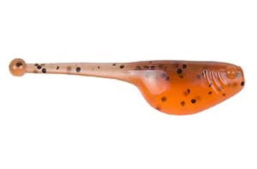 Image of Mr. Crappie by Strike King Shadpole Fishing Lure, Soft Plastic Grub, Punkin Pie, 2in, 15-Pack, MRCSP-230, MRCSP-230