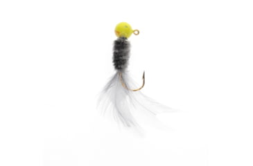 Image of Mr. Crappie by Strike King Slab Daddy Live Hair, Hair Jig Fishing Lure, Gray Squirrel, 1/16oz, 2-Pack, MRCSBLHJ116-573, MRCSBLHJ116-573