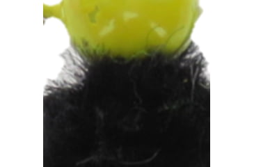 Image of Mr. Crappie by Strike King Slab Daddy Live Hair, Hair Jig Fishing Lure, Tuxedo Black Chartreuse, 1/16oz, 2-Pack, MRCSBLHJ116-183, MRCSBLHJ116-183
