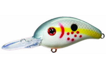 Image of Mr. Crappie by Strike King Slab-Hammer Lure, Medium Diving Fishing Crankbait, Sexy Shad, 3/8oz, SHCC3-590, SHCC3-590