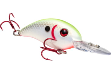 Image of Mr. Crappie by Strike King Slab-Hammer Lure, Medium Diving Fishing Crankbait, Chartreuse Shad Pink Belly, 3/8oz, SHCC3-625, SHCC3-625