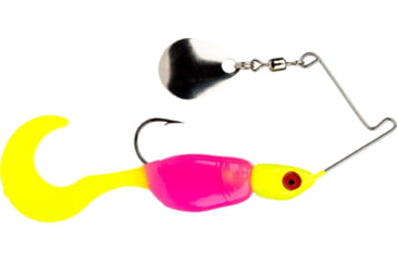 Image of Mr. Crappie by Strike King Spin Baby Fishing Lure, Spinnerbait, HotChicken.com, 1/8oz, MRCSB18-242, MRCSB18-242