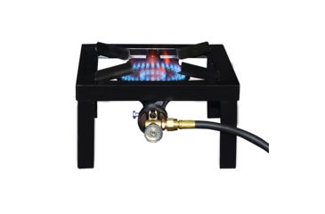 Image of Mr. Heater 1 Burner Angle Iron Stove - 15000 BTU, Black, F235825, EDEMO1