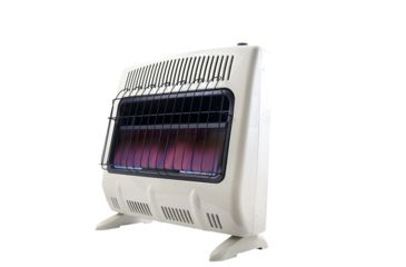 Image of Mr. Heater Vent-Free Blue Flame Natural Gas Heater - 30000 BTU, White, F299731