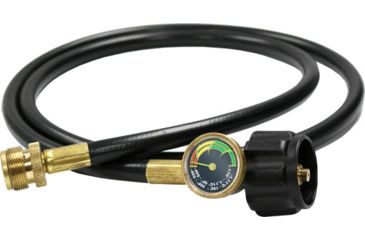 Image of Mr. Heater 8ft Propane Hose Assembly w/Acme Nut &amp; Gauge, F273705