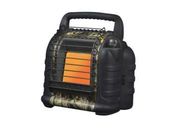 Image of Mr. Heater Portable Buddy Heater, 6000 - 12000 BTU - Massachusetts/Canada Version, Camo F232045
