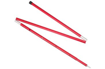Image of MSR Adjustable Pole, Red, 5ft, 13311