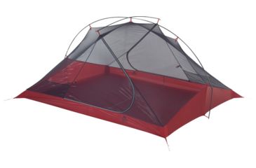 Image of MSR Carbon Reflex 3 Tent - 3 Person, 3 Season-Red