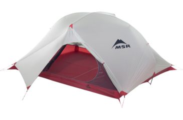 Image of MSR Carbon Reflex 3 Tent - 3 Person, 3 Season-Red