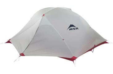 Image of MSR Carbon Reflex 3 Tent - 3 Person, 3 Season-Red