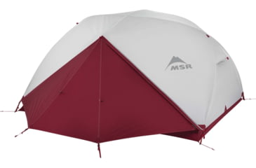 Image of MSR Elixir Tent, 3-Person, White/Red, 10312