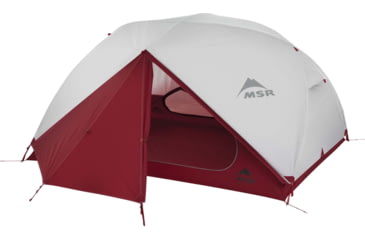 Image of MSR Elixir Tent, 3-Person, White/Red, 10312