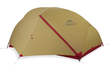 Image of MSR Hubba Hubba Backpacking Tent - 2 Person, Sahara, 11506