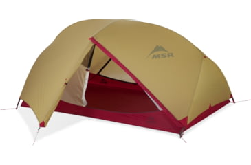 Image of MSR Hubba Hubba Backpacking Tent - 2 Person, Sahara, 11506