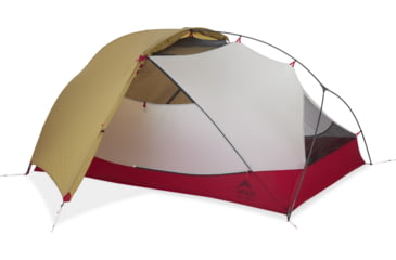 Image of MSR Hubba Hubba Backpacking Tent - 2 Person, Sahara, 11506