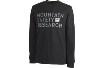 Image of MSR Mtn Safety Research Long Sleeve Shirt - Men's-Black-X-Large