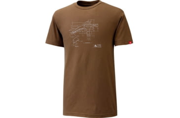 Image of MSR Tech Ice Axe T-Shirt Clearance-Brown-Large