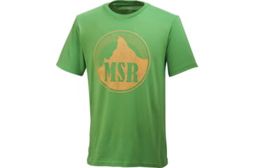 Image of MSR Vintage T-Shirt - Men's, Small, Green, 9119