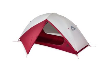 Image of MSR Zoic 3 Backpaking Tent, Red, 10894