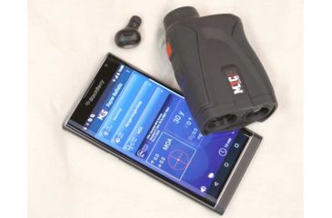 Image of MTC Optics Rapier Ballistic Rangefinder w/ Bluetooth, 6x 1000m, Black, RANGEFIND02