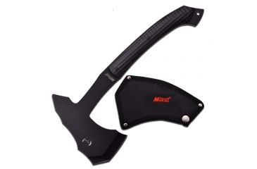 Image of Mtech 12in, Stainless Steel Blade, Black Nylon Fiber Overlay Handle MT-AXE12B