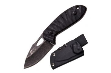 Image of Mtech Fixed Blade, 6.1in, Stainless Steel Blade, Full Tang Black G10 Handle MX-8139BK