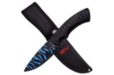 Image of Mtech Fixed Blade, 9.25in, Stainless Steel Blade, Black Nylon Fiber Handle MT-20-64BL